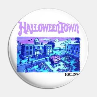 Halloweentown, Pumpkin Design, Pumpkin Pin