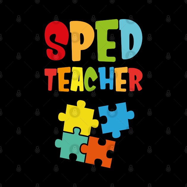 SPED Special Education Teacher educators gift by MrTeee