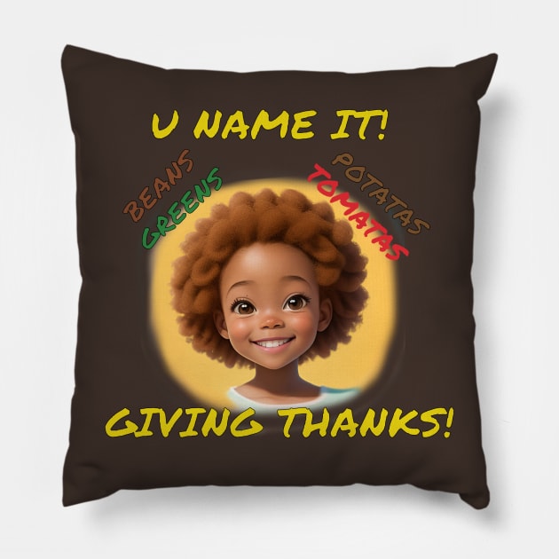 U NAME IT (DAUGHTER) Pillow by PeaceOfMind