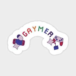 Gay gamer pride Magnet