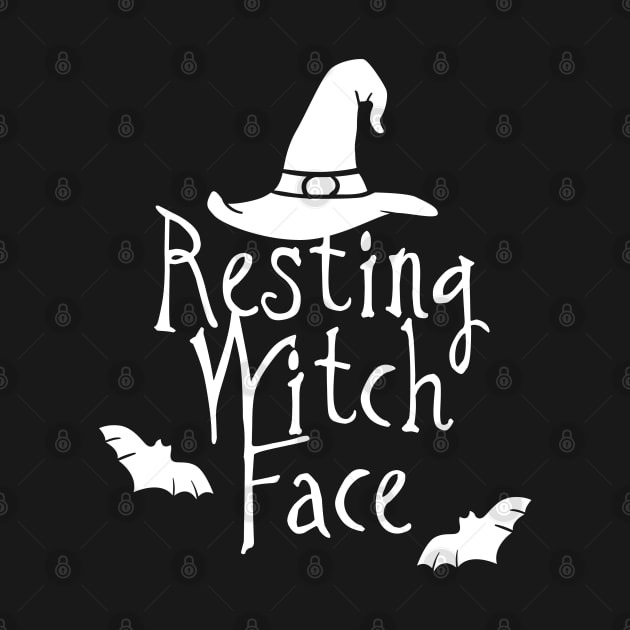Resting Witch Face - White Text by Geeks With Sundries