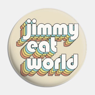 Retro Jimmy Eat World Pin