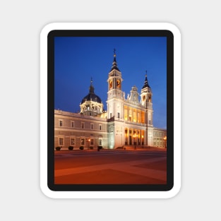 Almudena Cathedral, Catedral de la Almudena, Madrid, Spain, Europe Magnet