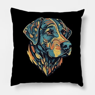 Colorful dog Pillow