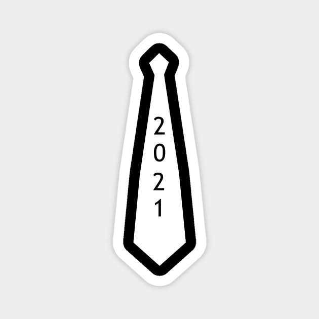 2021 tie Funny new year gift tie hello 21,happy new year,new year,new years eve,nye 2021,hello 2021 hello 21,hello 2021,bring on 2021,year of ox,never talk about 2020,for new year,2021 Magnet by creativitythings 