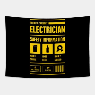 Electrician Safety Information Tapestry