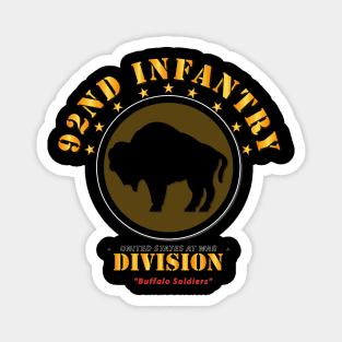 92nd Infantry Division - Buffalo Soldiers Magnet