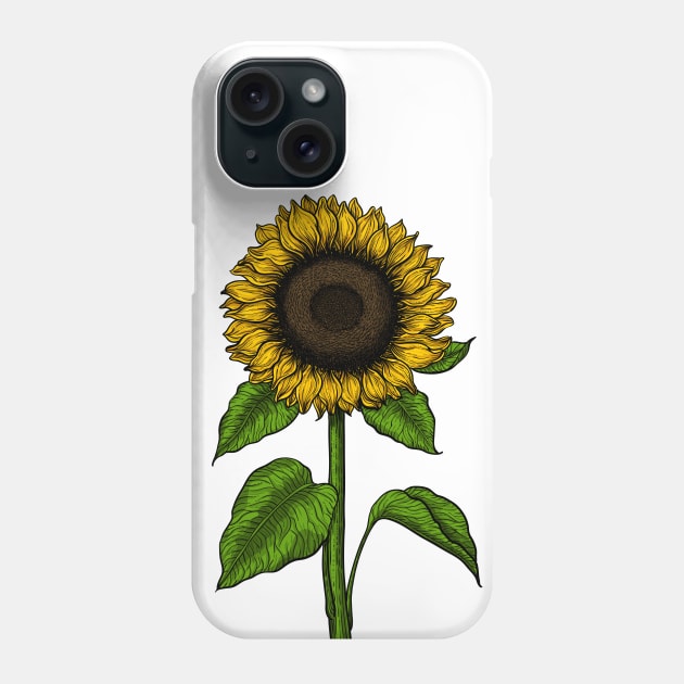 Sunflower Phone Case by katerinamk