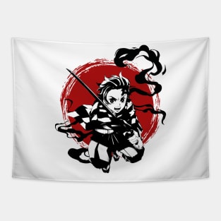 tanjiro demon slayer Tapestry