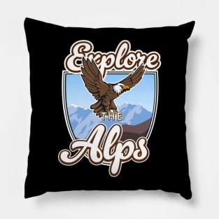 Explore the Alps Pillow