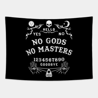 Ouija Board No Gods No Masters Tapestry