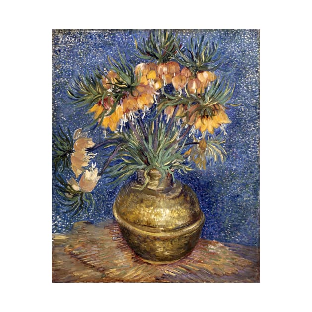 Vincent van Gogh - Imperial Fritillaries in a Copper Vase by GoshaDron