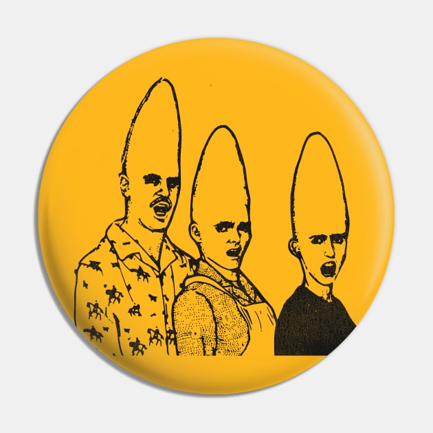 Coneheads Pin by darklordpug