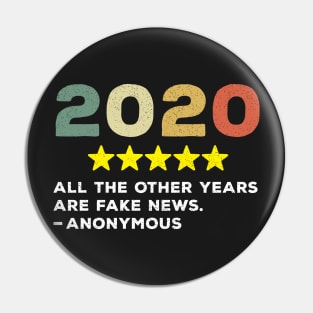 2020 Would Recommend Anonymous Trump Pin