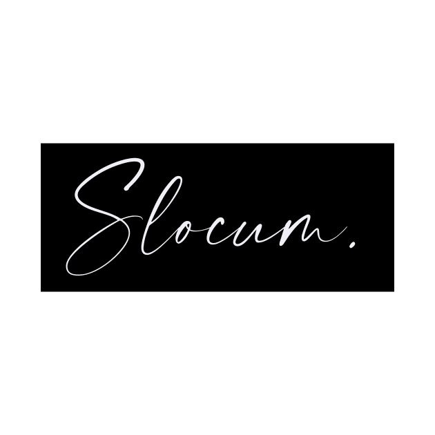 Slocum Name, Slocum Birthday by flowertafy