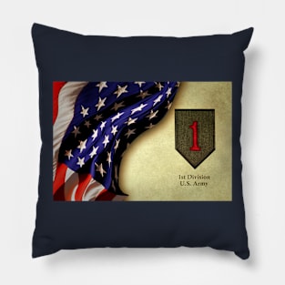 1st Division US Army Pillow