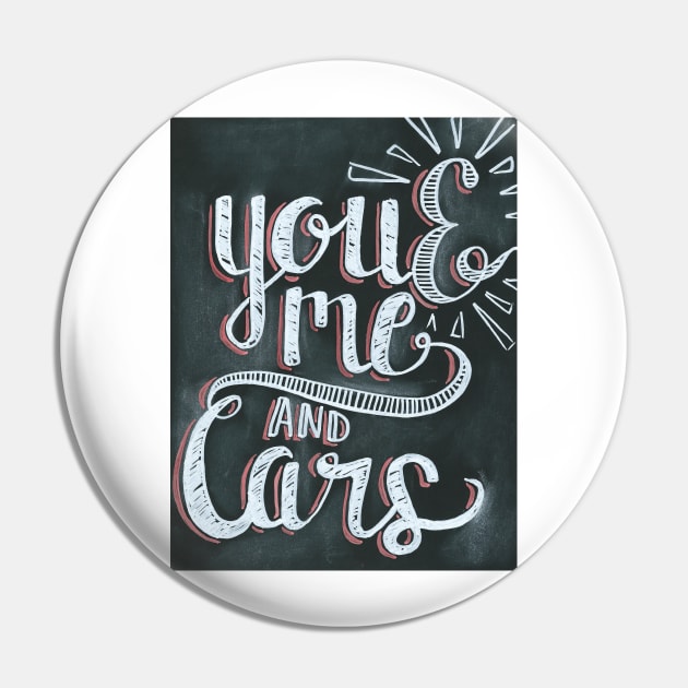 You and me and cars chalk Pin by hoddynoddy