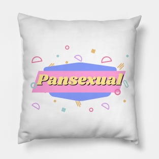 pansexual pride Pillow