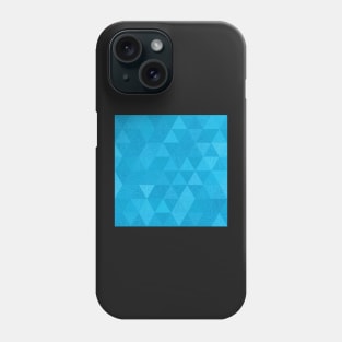 Blue Water Triangles Phone Case