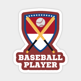 Baseball Pro Player Gift Magnet