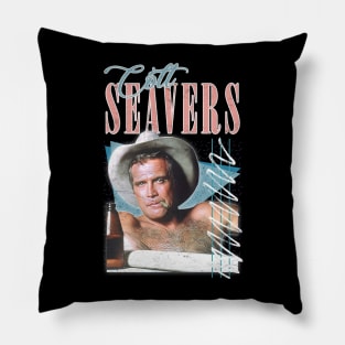 Colt Seavers / 80s TV Retro Design Pillow