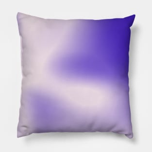 purple to white gradient Pillow