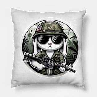 Tactical Rabbit Pillow