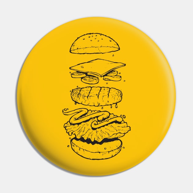 Burger Pin by Yerlanio