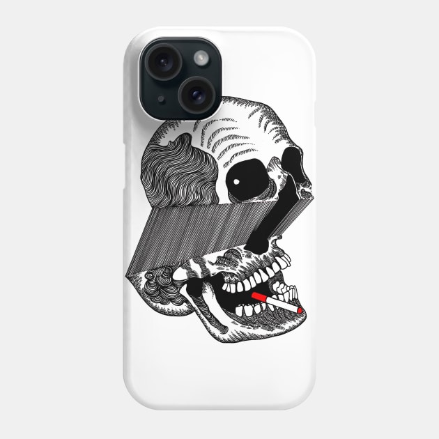 Having a Smoke Phone Case by FUN ART