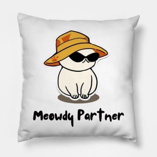 Meowdy Partner Pillow