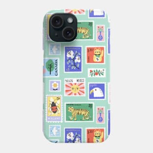 Stamp collecting Phone Case