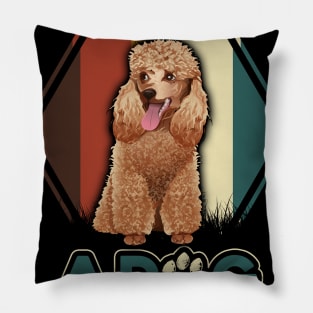 A Dog Makes Life Better Poodle Lovers Pillow