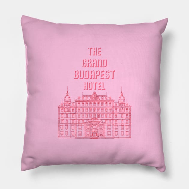 The Grand Budapest Hotel Pillow by Hija Design