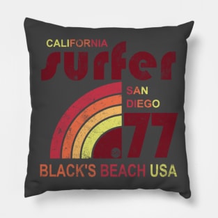 Retro Surf Wear Pillow