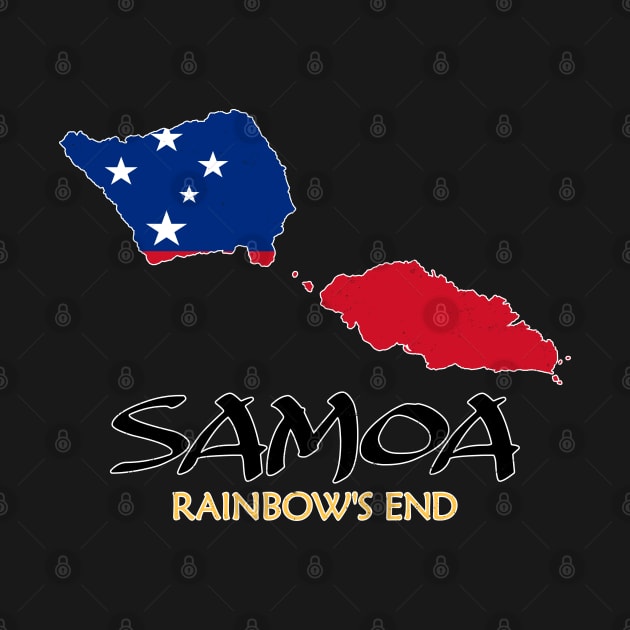 Samoa Rainbow's End by NicGrayTees