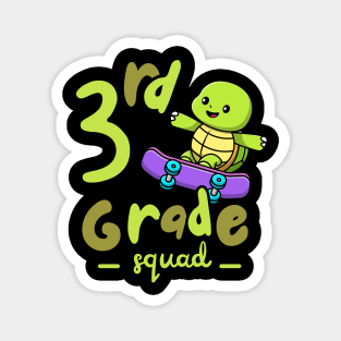 3rd grade turtle Magnet