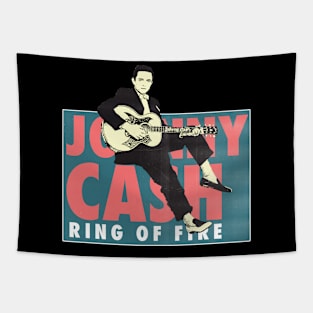 Ring Of Fire Johnny Cash Tapestry