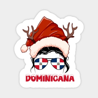 Dominicana girl, Dominican Christmas gift , Regalo Navidad Dominicana Magnet