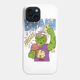 Zombie brain freeze - Halloween Gift Phone Case