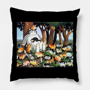 B kliban cat  mom - cat love Pillow