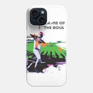 Baseball game of the soul pop art Phone Case