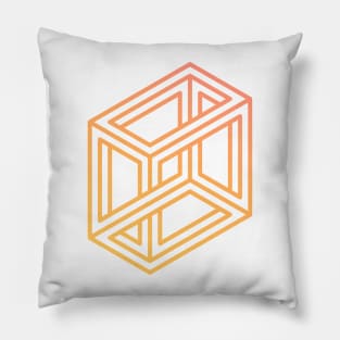 Strange Geometry - Interlace (Outline) Pillow