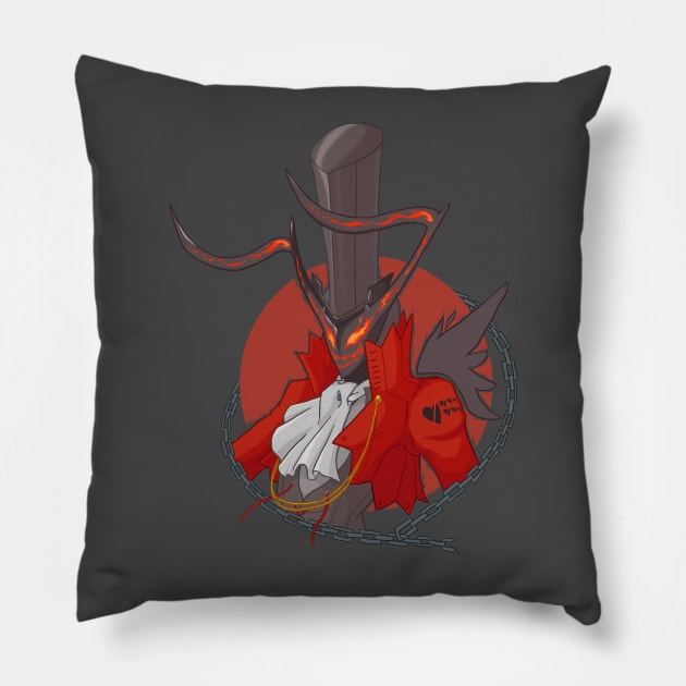 Pillager of Twilight Pillow by ZioCorvid