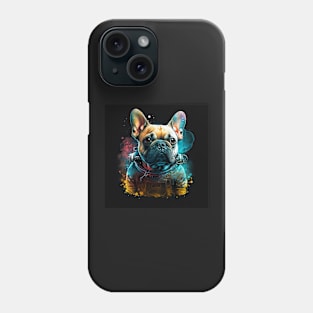 French Bulldog Puppy Frenchy doggy dog Sci-fi Phone Case