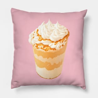 Caramel Carnival Cup (Sticker) Pillow