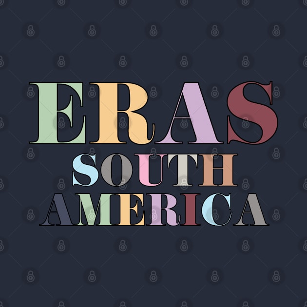 Eras Tour South America by Likeable Design