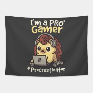 Pro gamer procrastinator Tapestry