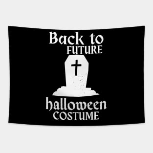 Back to future halloween scary design Tapestry