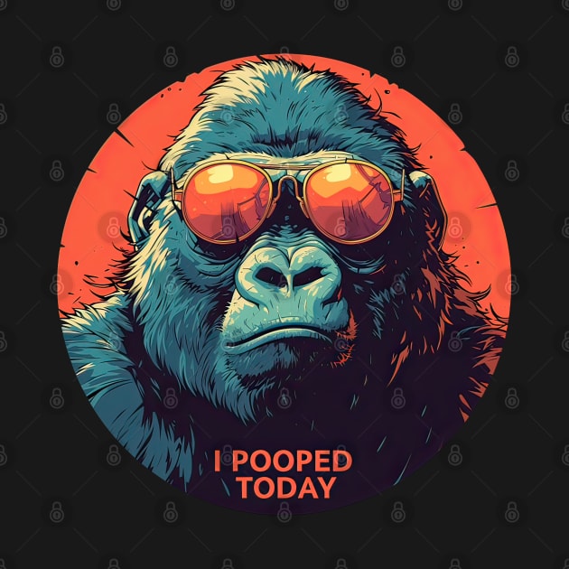 I pooped today gorilla by obstinator