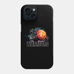 Retro Pattern Warriors Basketball Classic Style Phone Case